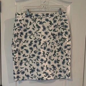 J. Crew Floral Print Women's Skirt